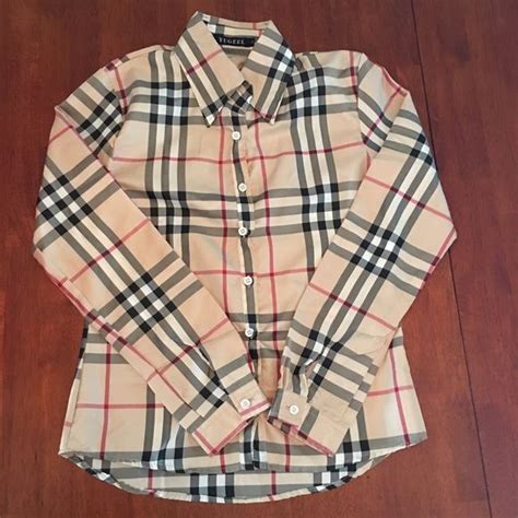 burberry replica shirt|burberry plaid shirt look alike.